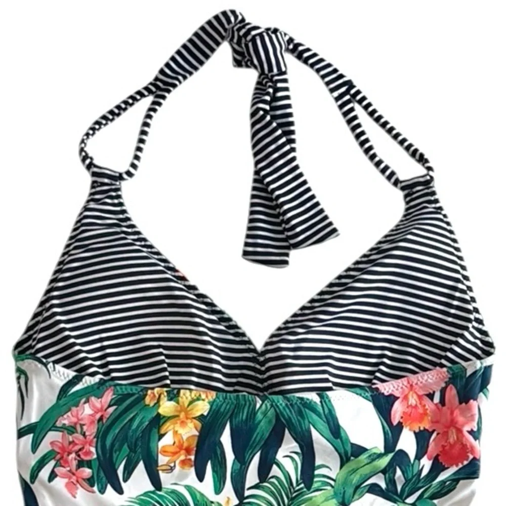 Tommy Bahama Majorelle Reversible Tankini Top